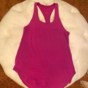Lululemon Yogi Racerback Tank Pink/Purple
